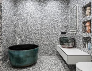 Read more about the article Styling Ideas for White Terrazzo Tiles: Minimalist to Luxurious Designs