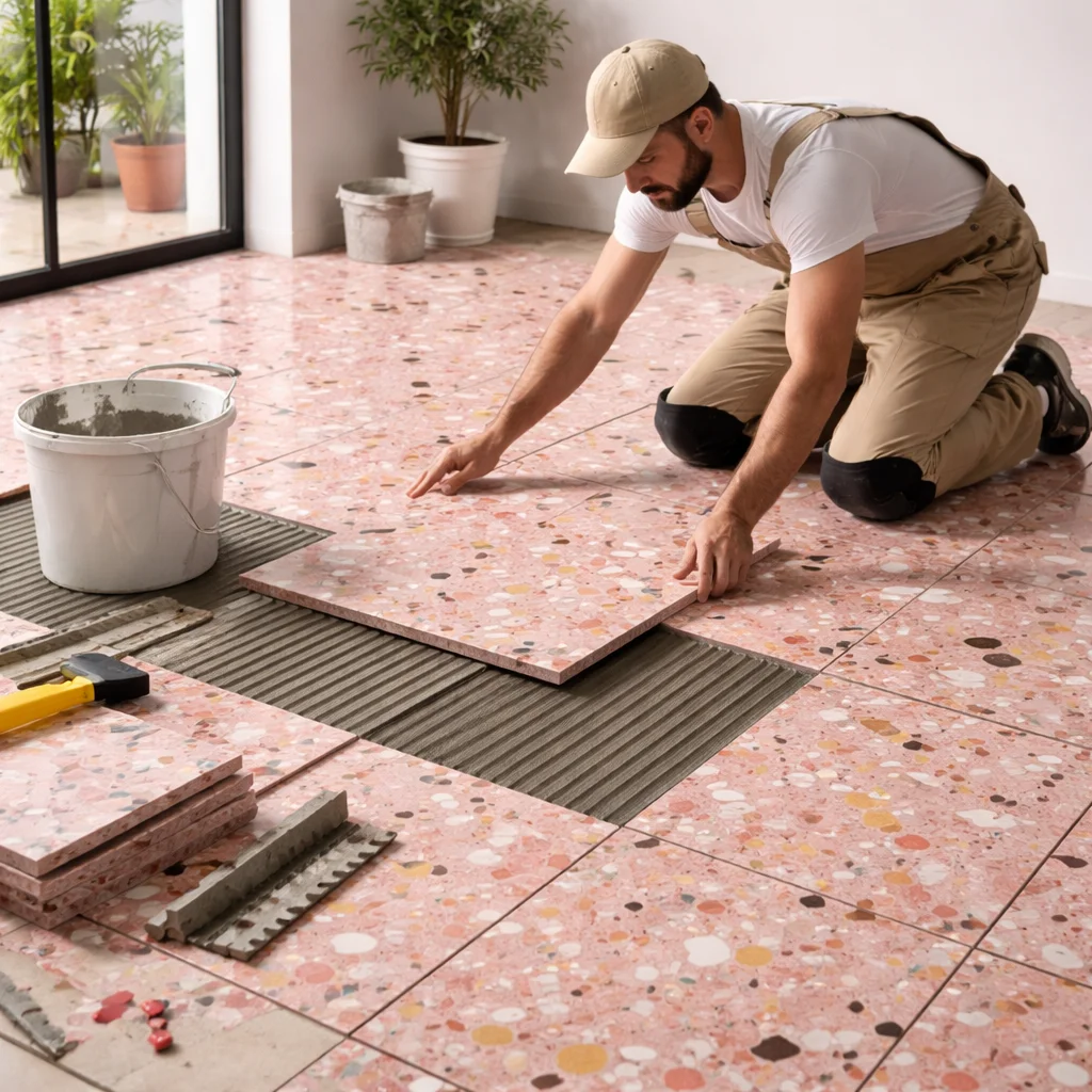 Terrazzo Tiles Installations